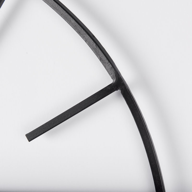 Roman Metal Analog Wall Clock