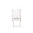Chevron Wood and Linen Contemporary Armchair-66198180
