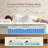 King Size Mattress,12 Inch Hybrid King Mattress In A Box With Memory Foam And Pocket Spring For Pressure Relief & Comfort Sleep & Zoned Support, Medium Firm,Certipur-US & OEKO-TEX-1454060032