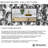 Nantucket Sinks Brightwork Home 15'' Polished Brass Metal Rectangular Bathroom Sink with Overflow