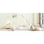 Lit simple en bois avec garde-corps et conception de maison en pin blanc pour une bonne nuit de sommeil-121104161