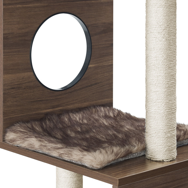 Sheree Cat Tree 50" modern and easy clean