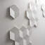 Panneau mural décoratif 3D en polyuréthane blanc apprêté 5-7 / 8 "X 10 3/16" X 1-1 / 8 "