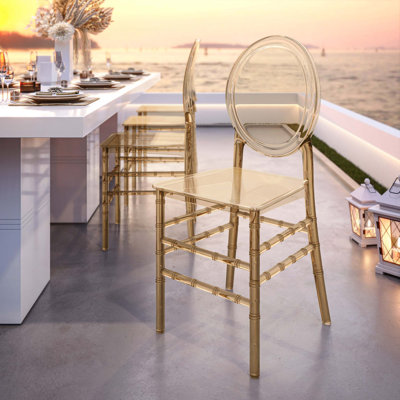 Stackable Ghost Style Acrylic Event Chairs