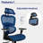 Ergonomic Office Chair with Lumbar Support, High-Back Mesh Executive Desk Chair with 4D Adjustable Armrest-55645794