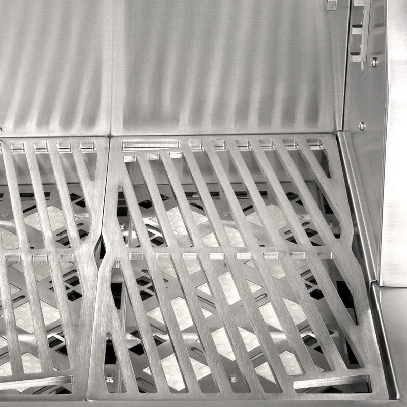 36" Built-In Grill, 3 Trellis Burners, Rotisserie, Liquid Propane