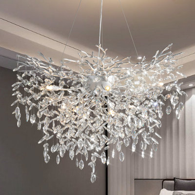 Paree Dimmable Crystal Chandelier
