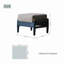 Repose-pieds de patio en aluminium avec coussins Nord