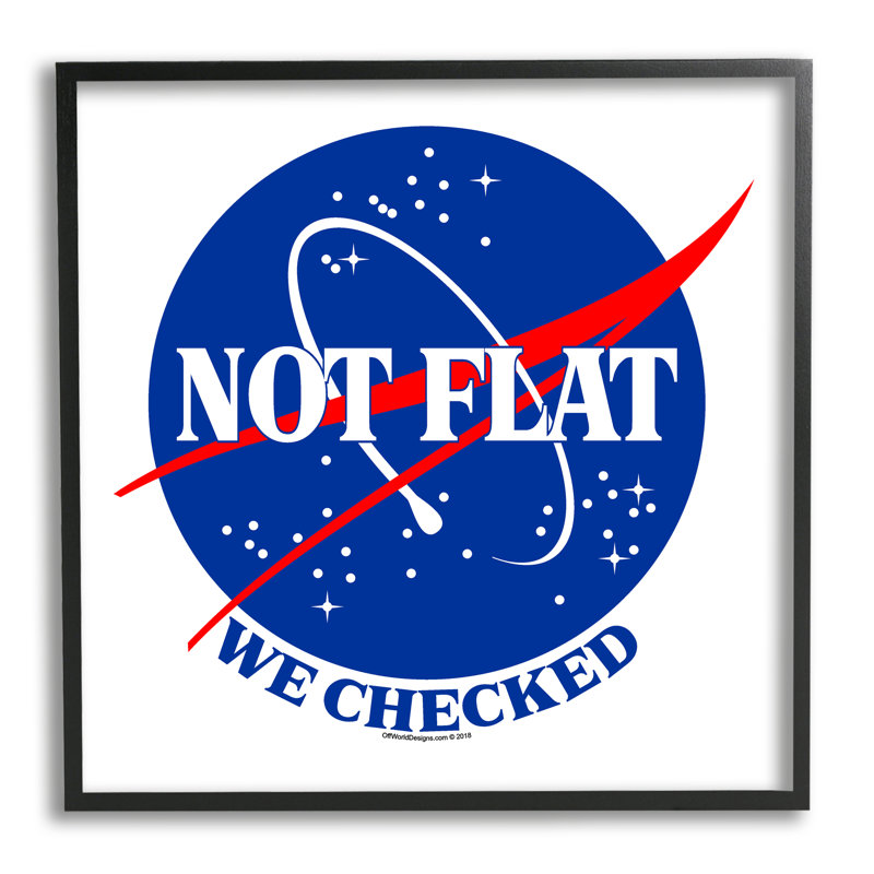 Not Not Earth Earth, H 24 po x l 24 po x P 1,5 po, Giclée encadrée noir minuit