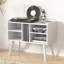 Grand support pour tourne-disque avec rangement en vinyle George Oliver-634500530