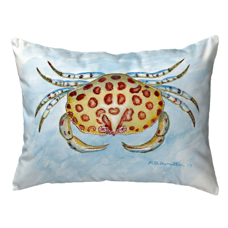 Outdoor Reversible Throw Pillow