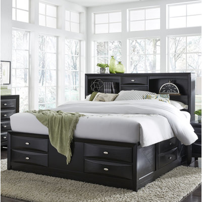 Piechota Bookcase Storage Bed