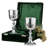 Italian Grape Harvest Goblet 8oz. Handmade Pewter Goblet Set