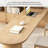 Simple Solid Wood Pine Burlywood Desk-1486180575