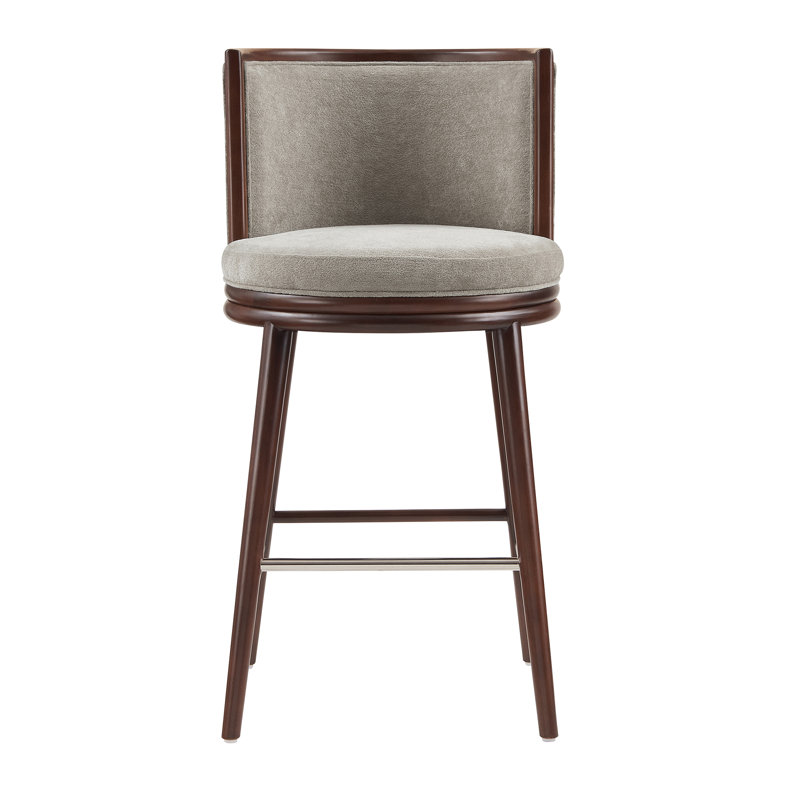 Tabouret de bar Evalyn, Colombe, Tabouret de bar (siège d'une hauteur de 29,3 po)