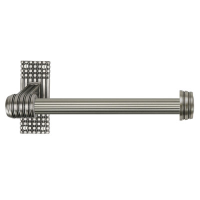 WILTON 8" HAND TOWEL RIGHT, REEDED HANDLE; SATIN NICKEL FINISH