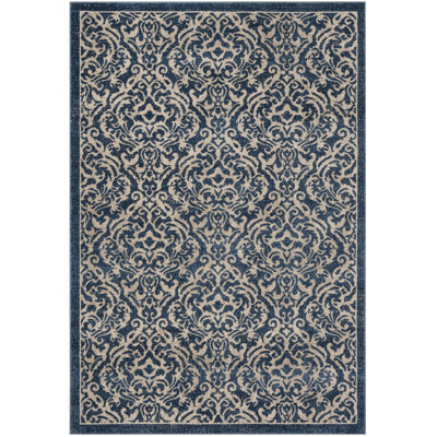 Delphi Damask Hand Woven Area Rug