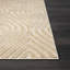 Tapis d'intérieur / extérieur beige géométrique moderne Kaile Performance-977870616