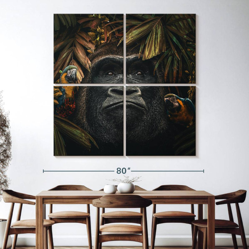 Brampt Gorilla II, 74" H x 74" W