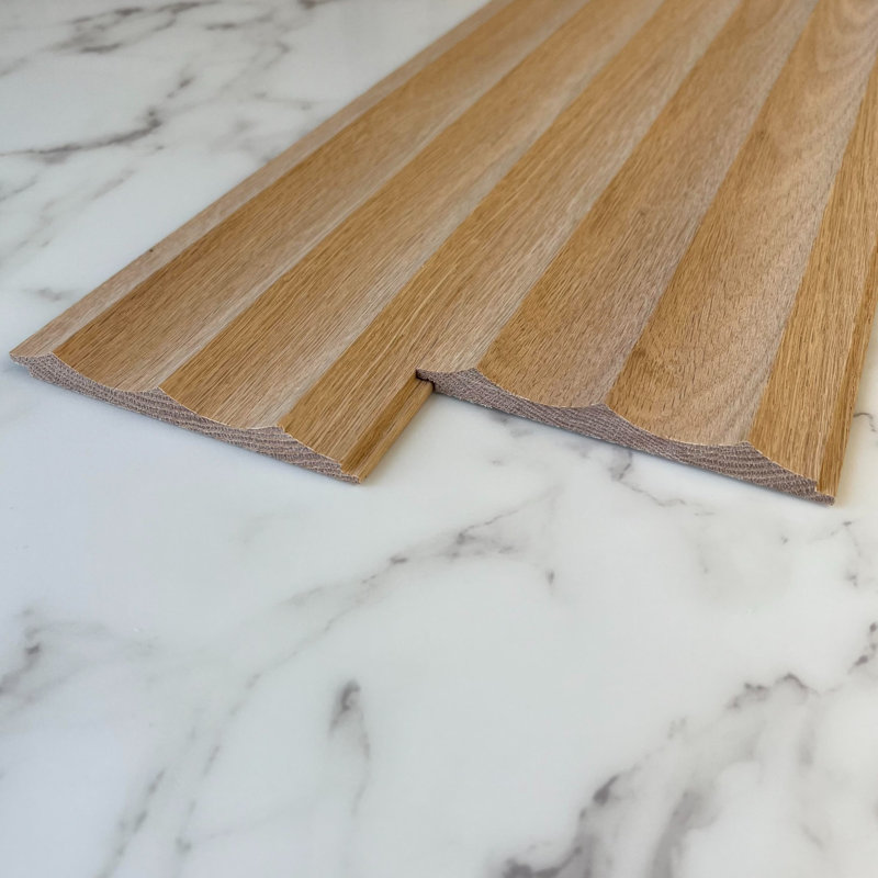 Fluted 1.5" Wide Scallop