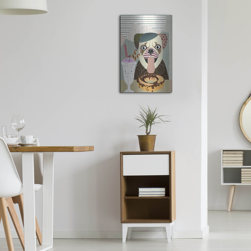 «Pug» par Lanre Adefioyue, H 24 po x l 16 po