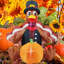 SUPERHUNTER 4' TURKEY INFLATABLE