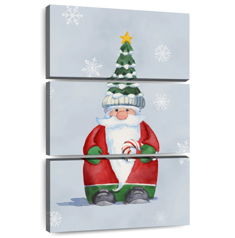 Gnome de Noël Lelend I, H 38 po x l 24 po