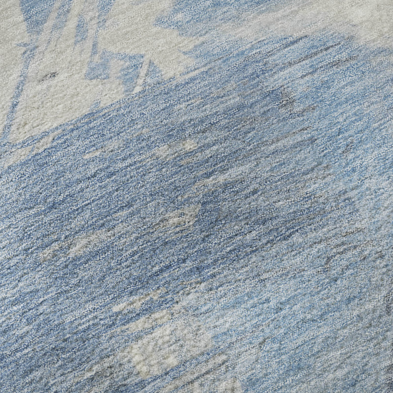 Premium Machine Washable Varroville AMF1711 Modern Rug, Rectangle 10' x 14'
