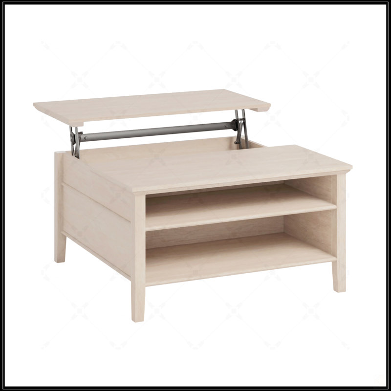 Table basse à plateau relevable