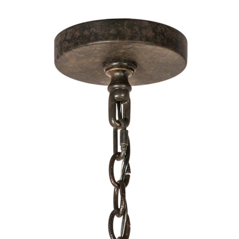 Barrel Stave 8 - Light Chandelier