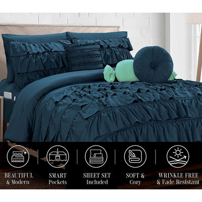 Elegant Comfort Ring Stitch Comforter