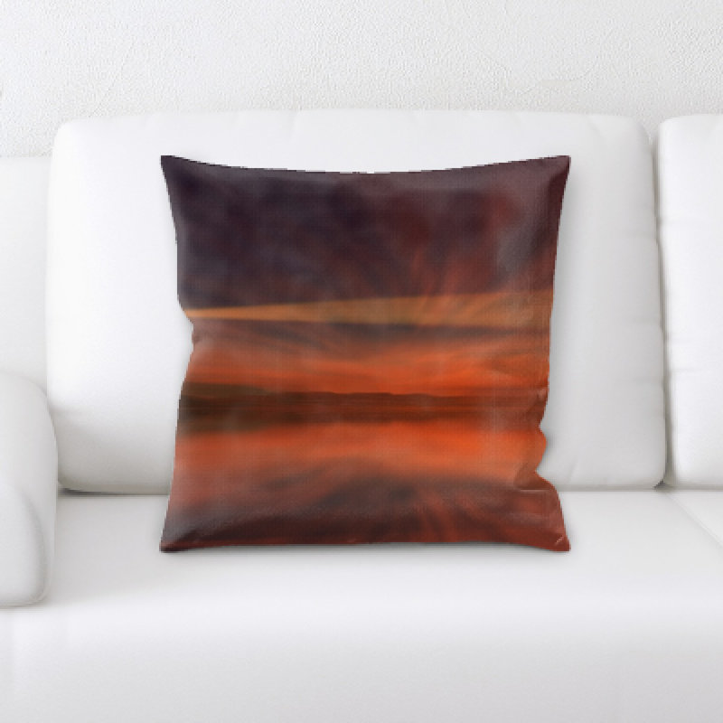 Coussin coucher de soleil