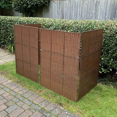 Charco Plastic Triple Bin Store