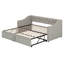 Lit de jour simple tapissier - Lit gigogne inclus-2127323027