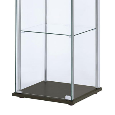 Amhold Tempered Glass Curio Cabinet