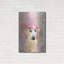 Art mural en métal Red Barrel Studio® «Flower Crown Labrador Retriever» par Furbaby Affiliates-17747105