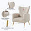 Fauteuil à oreilles 29,86 po en velours