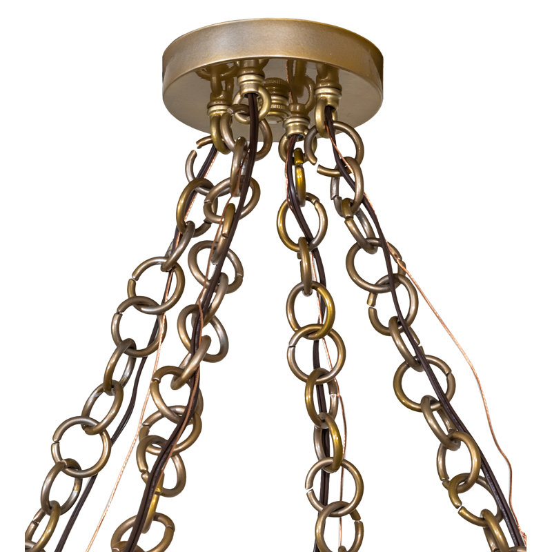 144" Wide Castiliolite Bola 4 Light Chandelier