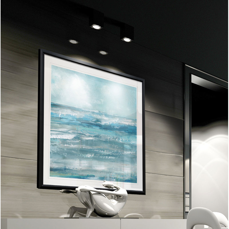 " Windswept Waves " Painting Print, 26.5" H x 26.5" W x 1.5" D