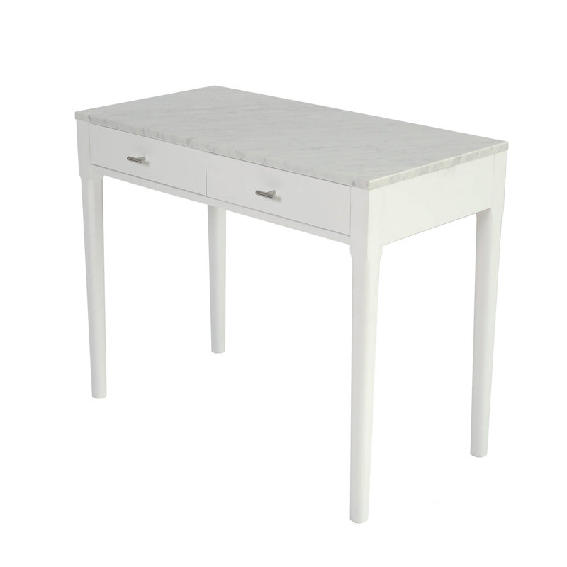 Serbelloni 18'' Console Table, White