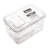Clear Acrylic Storage Organizer with Lid
