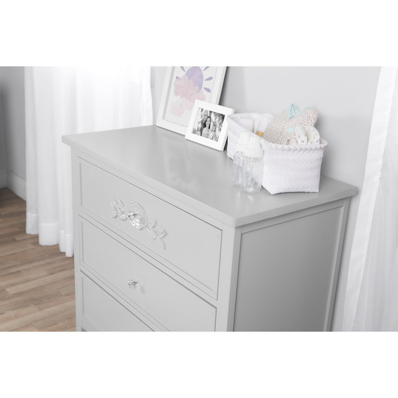 Kids 3 - Drawer Dresser, Akoya Gray Pearl