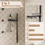Thermostatic Complete Rainfall Shower System with Rough in-Valve and Bosy Jets-94401999