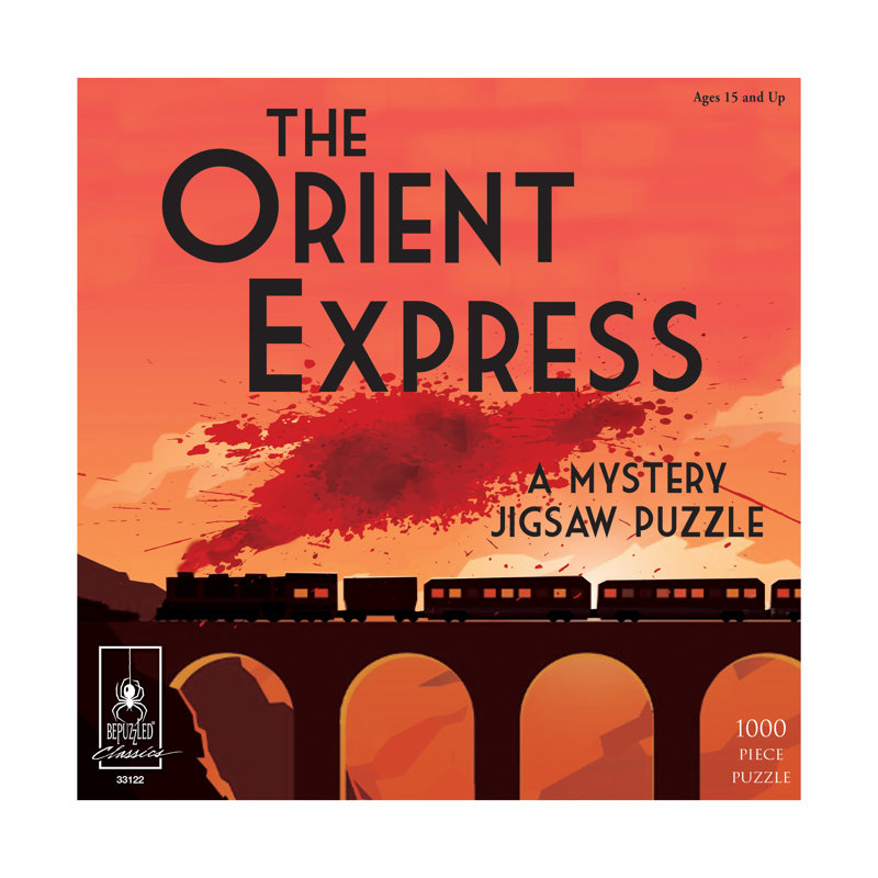 Casse-tête mystérieux classique The Orient Express