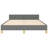 Pranavi vidaXL Fabric Platform Bed Frame, Slats Support, No Mattress-1560611684-1560611686