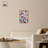 Some Rainbow Petals Retro Modern Abstract Wall Art by Art Remedy-102546950-102546961