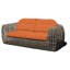 Dynasty Outdoor - Seat Patio Sofa-35571859-35571901