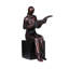 Reader Sculpture Bookend Figurines
