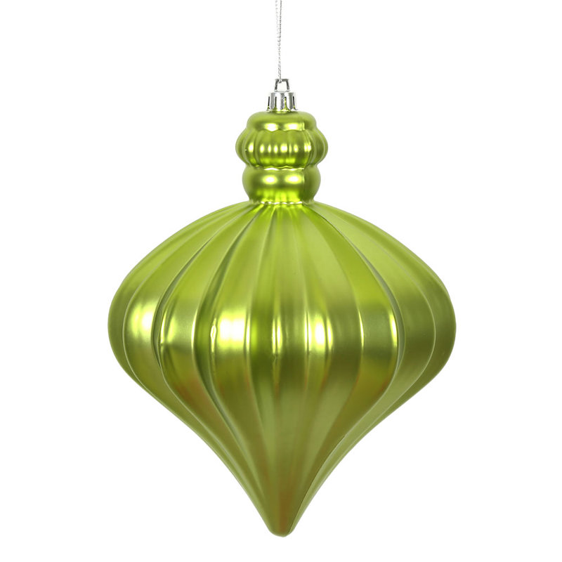 Ornement de Noël oignon 6 po, Lime