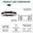 31.5 Inch Black Dimmable Round K9 Crystal Chandelier with Adjustable Height for Dining Room Kitchen Bedroom-1178968255-1178968252-1178968253